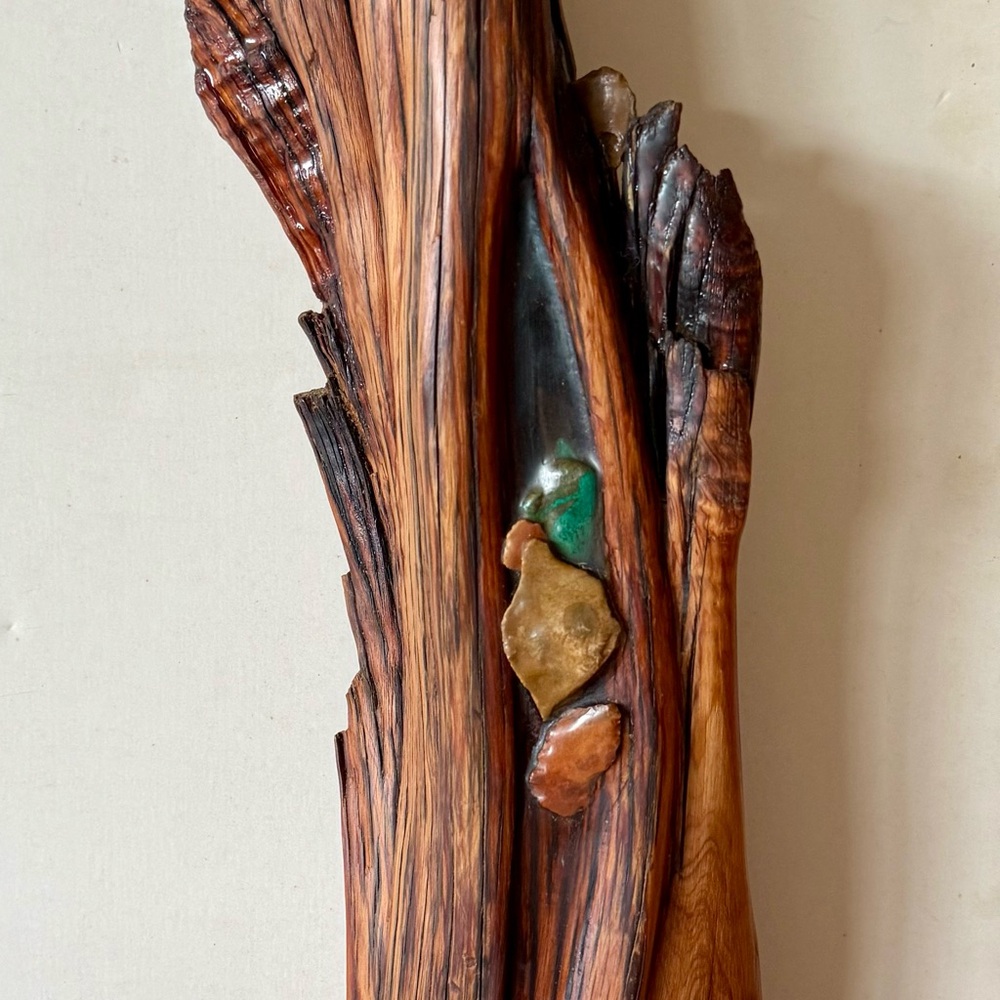 Rustic Wooden Art Sculpture